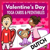 DUTCH Valentine's Day Kids Yoga Cards and Printables DUTCH