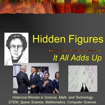 Preview of DVD Hidden Figures STEM, Black Women in Science, Math, Space│Distance Learning