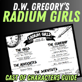 DW Gregory's Radium Girls Play Cast of Characters Guide (P