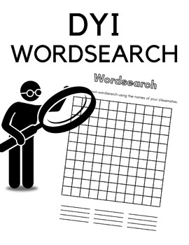 Preview of DIY Wordsearch