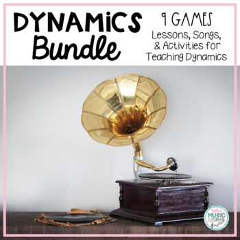Preview of Dynamics in Music Bundle - 9 Games and Songs to Teach Loud and Soft