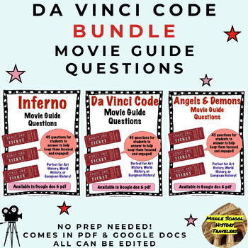 Preview of Da Vinci Code, Inferno, Angels & Demons Bundle Movie Guide