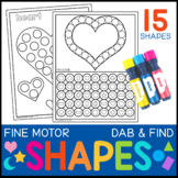 Dab & Dot Shape Activity Mats : Bingo Daubers