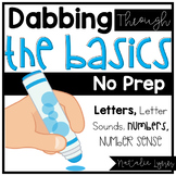 Dab It Letters, Letter Sounds, Numbers, Number Sense