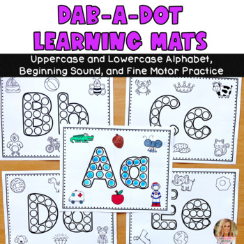 Dab a Dot Alphabet Number and Fine Motor Activities by The First