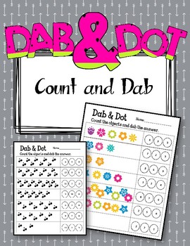 Preview of Dab and Dot Markers. Counting Objects. Count and Dab!
