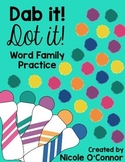 Dab it, Dot it Word Family Practice