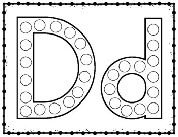 Dab the dots letter mats by Learning Legado | TPT