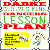 Dabke Dancers Clothes Pins {Lesson Plan}