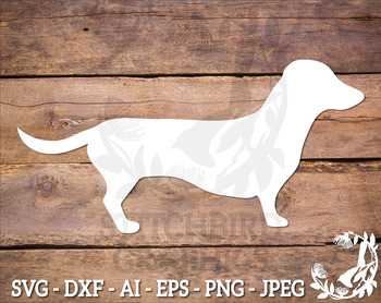 Download Dachshund 1 Svg Instant Download Vector Art Commercial Use Svg Silhouette