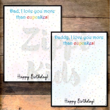 homemade happy birthday dad cards