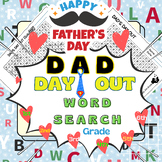 Dad's Day Out Father’s Day Word Search Puzzles for End of 