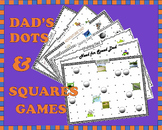 Dad's Dots & Squares Game From Kids
