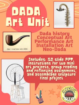 Preview of Dada Art Unit - Conceptual Art, Assemblage Sculpture