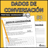 Dados de conversación #3 Advanced Spanish Conversation Dic