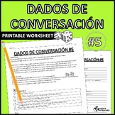 Dados de conversación #5 Advanced Spanish Conversation Dic