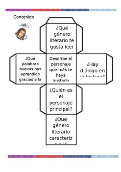 Dados del lector (WORD) by Creativate Primaria | TPT