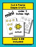 Daffodil - Cut & Paste Craft - Mini Craftivity for Pre-K &