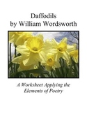 Applying the Elements of Poetry to Daffodils by William Wo