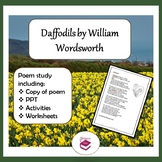 Daffodils by William Wordsworth: PPT, Poem, Worksheets and