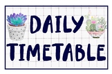 Dailey Visual Timetable