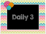 Daily 3 PowerPoint - Math with the Teacher instead of Math