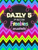 Daily 5-2nd Edition FREEBIES