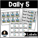 Daily 5 Read to Self and Work on Writing Labels