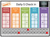 *Editable* Daily-5 Check In PPT (20 Minute Stations) w/Cou