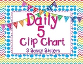 Bright Daily 5 Clip Chart Set