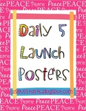 Daily 5 Launch Posters (FREEBIE)