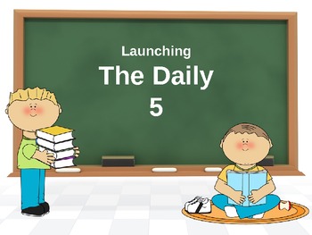 Preview of Daily 5 Launching Power Point - With I Charts and Stamina Chart-FREE!
