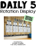 Daily 5 Literacy Center Rotation