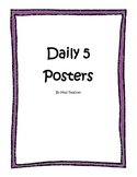 Daily 5 Poster Pack