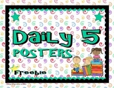 Daily 5 Posters FREEBIE
