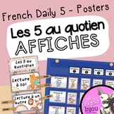 Daily 5 Posters French / Les 5 au quotidien - Affiches
