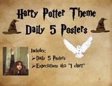 Daily 5 Posters: Harry Potter Theme