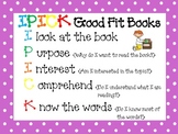 Daily 5 Posters- IPICK and 3 Ways to Read a Book- Polka Dot Theme