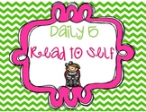 Daily 5 Read to Self Packet (FREEBIE)