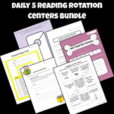 Daily 5 Reading Rotation Centers 56 Page Bundle - Printable PDFs