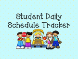 Daily 5 Student Schedule Tracker