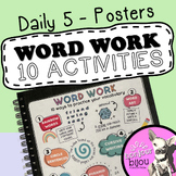 Daily 5 Word Work Posters
