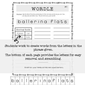WORDLE Boards with Answer Keys by Fidgety in Fourth  TpT
