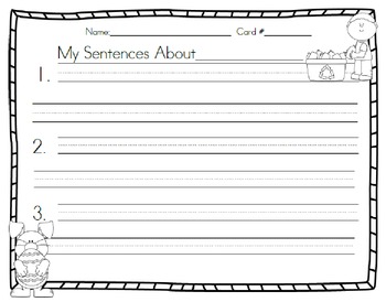 Daily 5 Writing Center Task Cards: April Edition | TpT