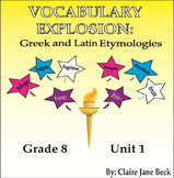 Daily 8th Grade Root Word & Vocabulary Lessons - Unit 1 {6 Weeks}
