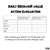 Daily Action Evaluation- ACT Therapy