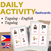 Daily Activity Tagalog flashcards verbs
