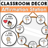 Daily Affirmation Station | Stick Figures | Positive Class