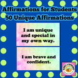 Daily Affirmations for Students-50 Unique Affirmations for