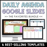 Daily Agenda Google Slides - Digital Templates | FAVORITES BUNDLE